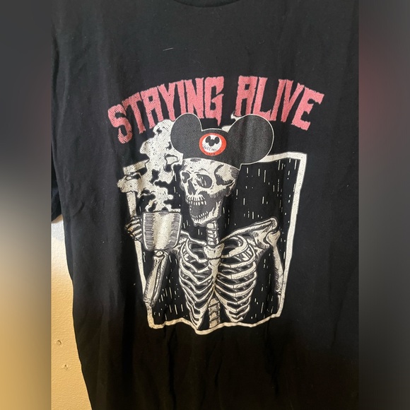 Large Disney Skeleton T -shirt - Picture 2 of 5